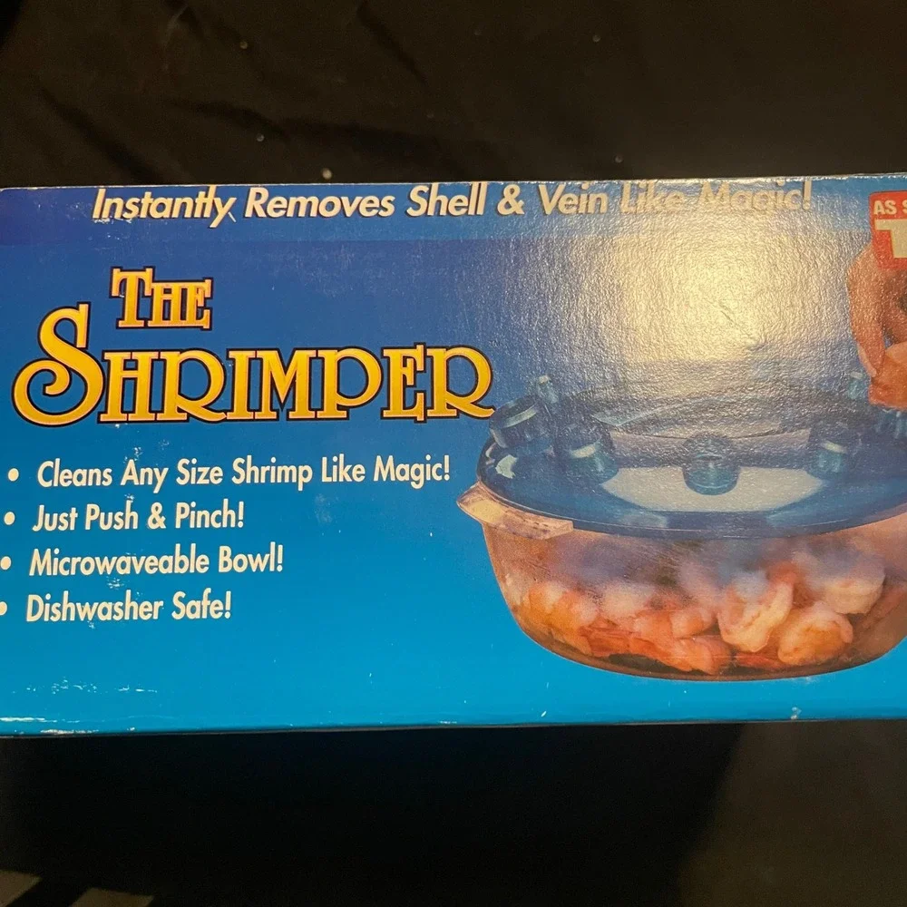 The Shrimper As Seen On TV Shrimp Sheller Deveiner With‎ Cookbook